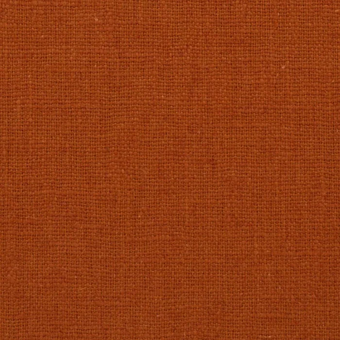 Studio Linen Fabric - Cinnamon fabric swatch EAGL/STUDICIN