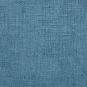Studio Linen Fabric from iLiv Studio Linen collection - blue plain woven