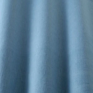 Studio Linen Fabric from iLiv Studio Linen collection - blue plain woven