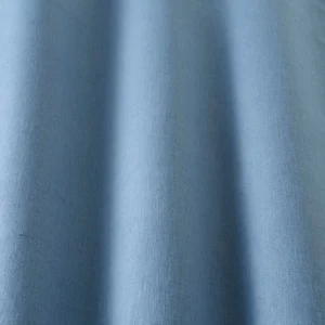 Studio Linen Fabric from iLiv Studio Linen collection - blue plain woven