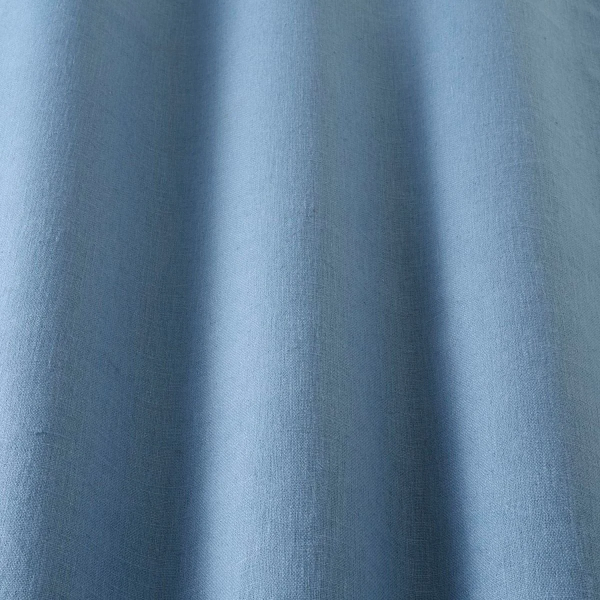 Studio Linen Fabric - Denim by Studio Linen Fabric from iLiv Studio Linen collection - blue plain woven