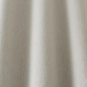 Studio Linen Fabric from iLiv Studio Linen collection - black-grey plain woven