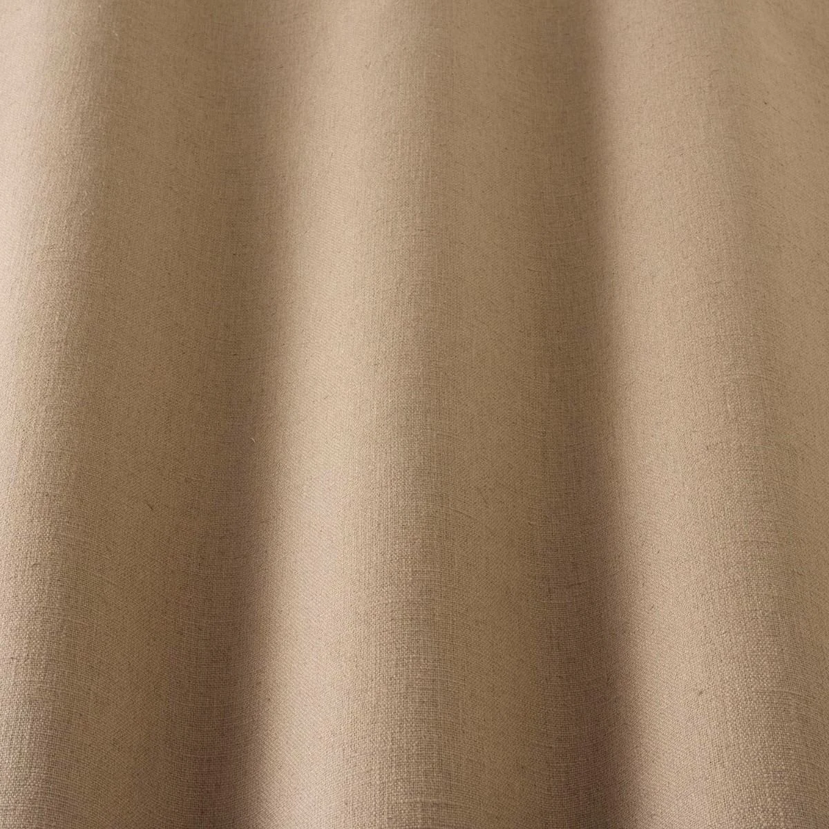 Studio Linen Fabric - Latte by Studio Linen Fabric from iLiv Studio Linen collection - brown plain woven