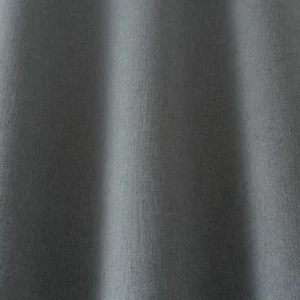 Studio Linen Fabric from iLiv Studio Linen collection - black-grey plain woven