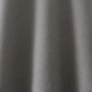 Studio Linen Fabric from iLiv Studio Linen collection - black-grey plain woven