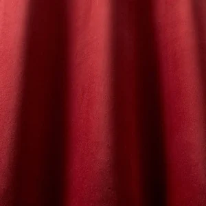 Studio Velvet Fabric from iLiv Studio Velvet collection - red plain velvet-chenille